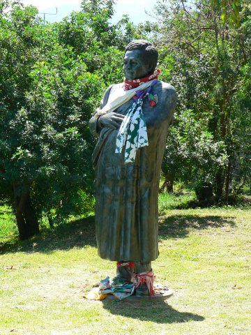 35- La statue de Jean-Marie Djibaou 